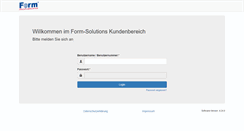 Desktop Screenshot of formulare.virtuelles-rathaus.de